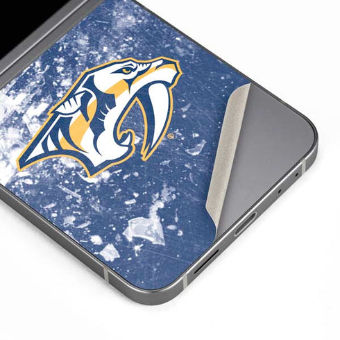 NHL Nashville Predators Frozen Galaxy Z Flip6 Skin